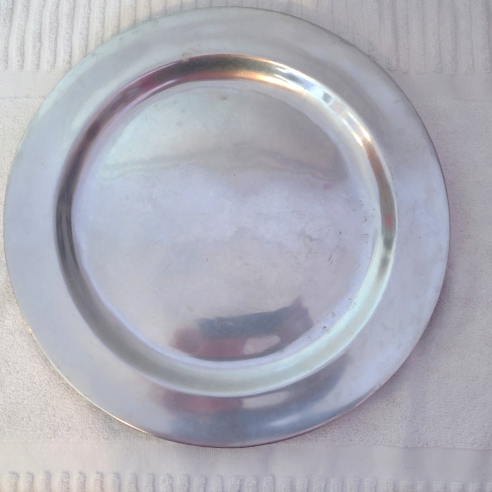 Vintage Wilton Armetale Pewter Large Serving Platter
